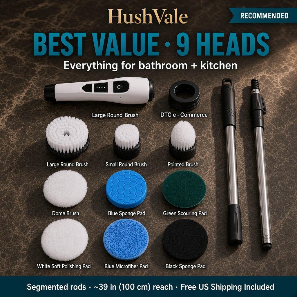 Best Value 9 heads kit on dark stone
