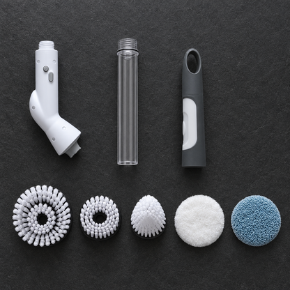Cordless Spin Scrubber — Dual-Speed Bathroom & Kitchen Set