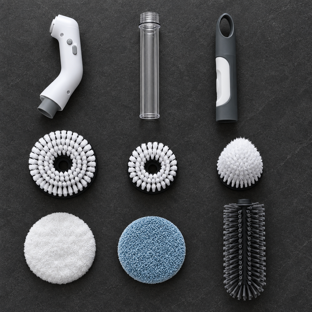 Cordless Spin Scrubber — Dual-Speed Bathroom & Kitchen Set