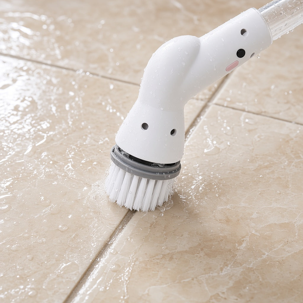 Cordless Spin Scrubber — Dual-Speed Bathroom & Kitchen Set