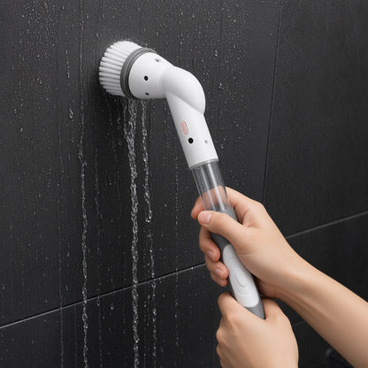 Cordless Spin Scrubber — Dual-Speed Bathroom & Kitchen Set