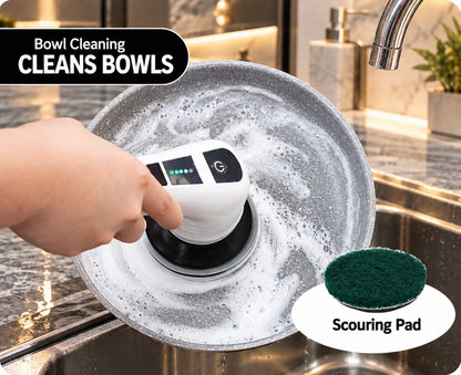 Scouring pad · bowl cleaning