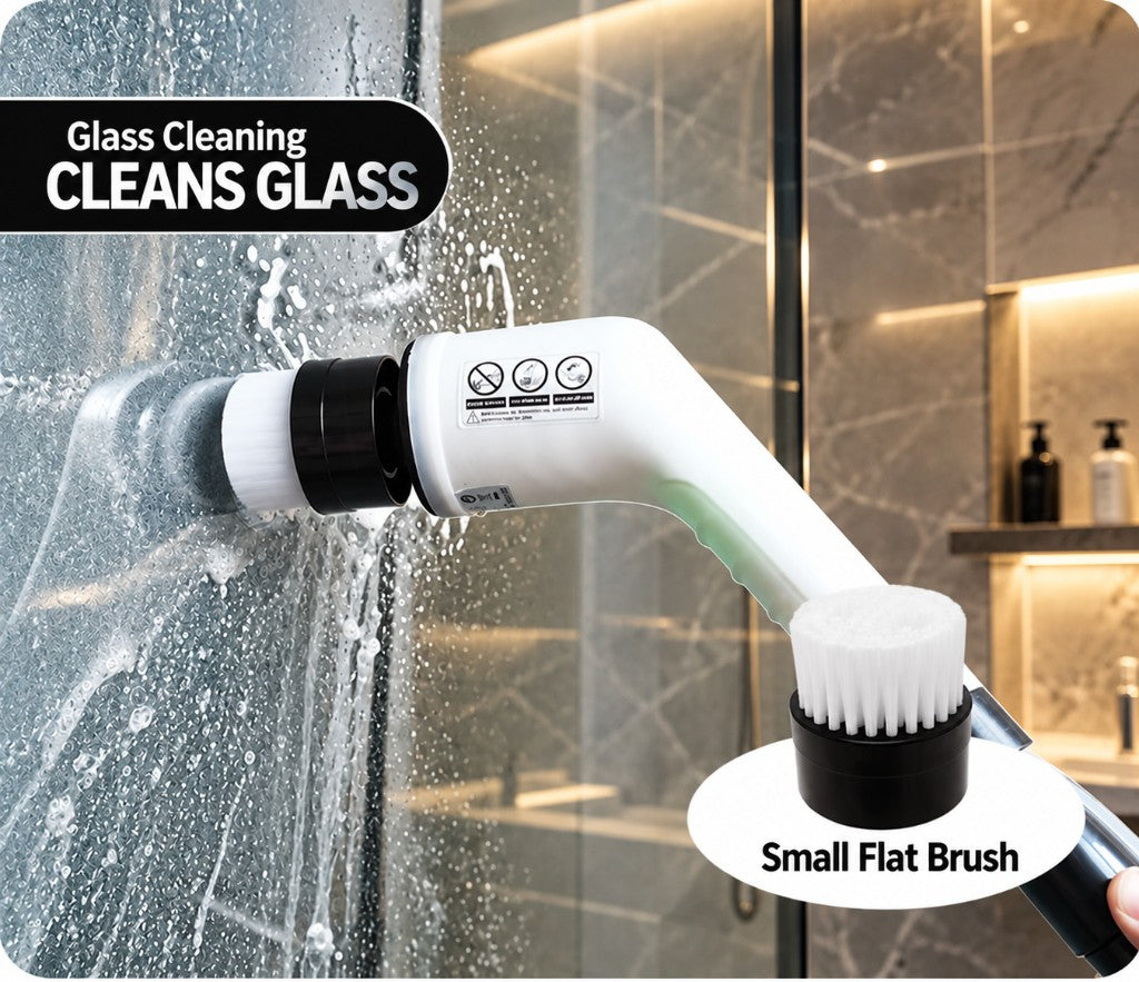 Small flat brush · glass cleaning
